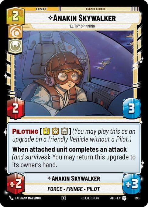 Anakin Skywalker - I'll Try Spinning (Foil)
