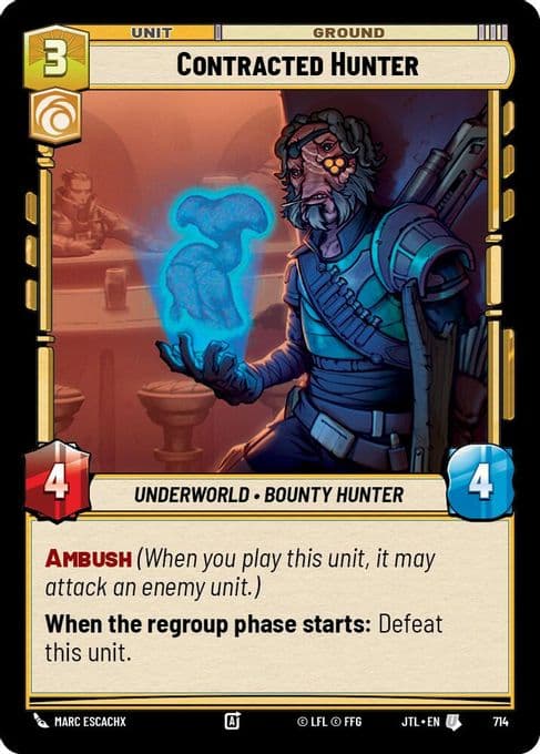 Contracted Hunter (Foil)