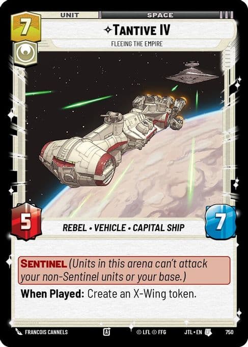 Tantive IV - Fleeing the Empire (Foil)
