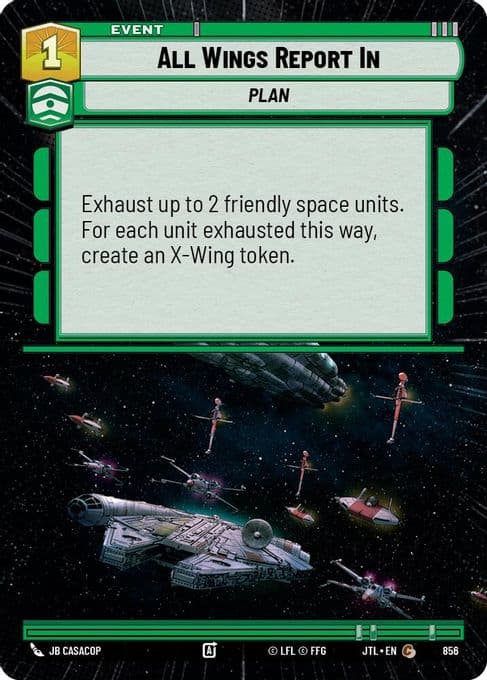 All Wings Report In (Hyperspace Foil)