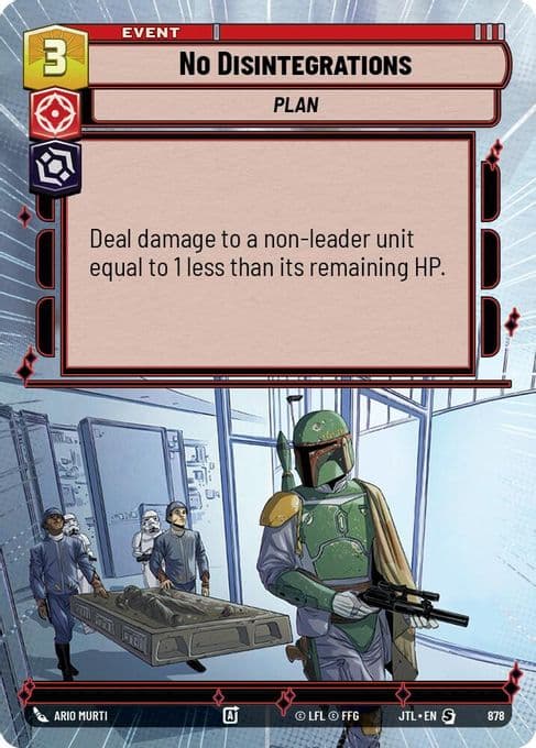 No Disintegrations (Hyperspace Foil)