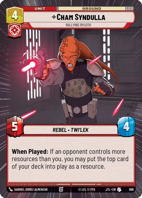 Cham Syndulla - Rallying Ryloth (Hyperspace Foil)