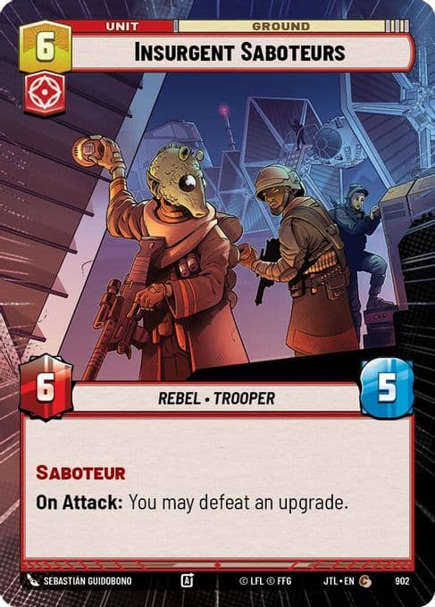 Insurgent Saboteurs (Hyperspace Foil)