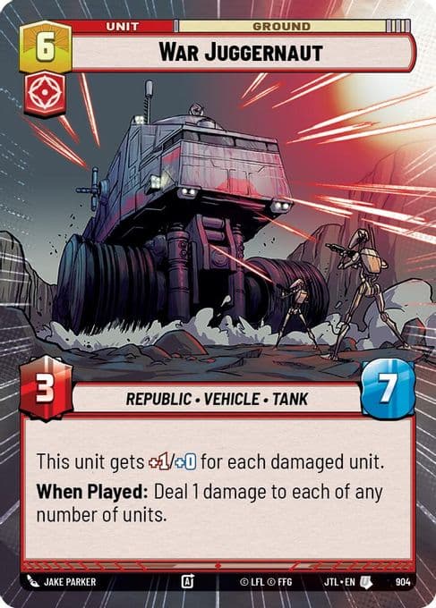 War Juggernaut (Hyperspace Foil)