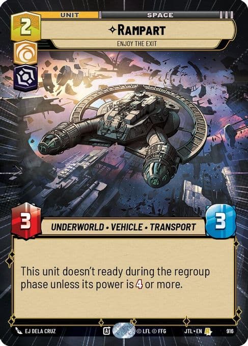 Rampart - Enjoy the Exit (Hyperspace Foil)