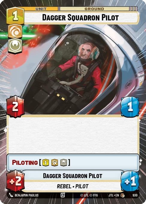 Dagger Squadron Pilot (Hyperspace Foil)