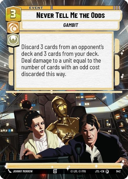 Never Tell Me the Odds (Hyperspace Foil)