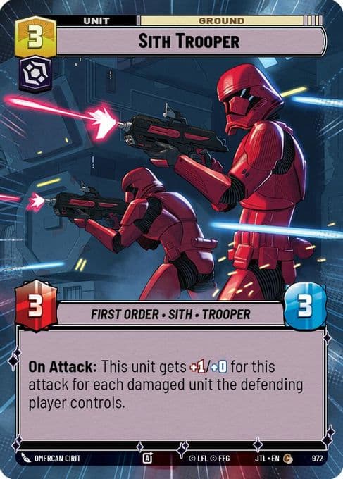 Sith Trooper (Hyperspace Foil)