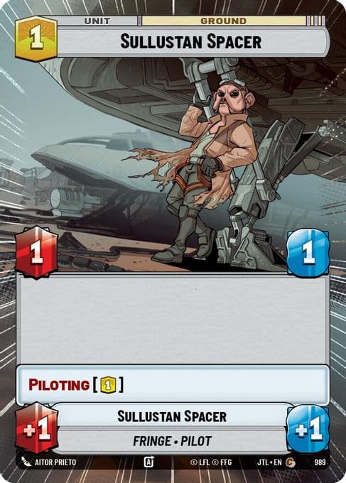 Sullustan Spacer (Hyperspace Foil)