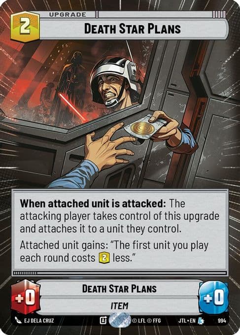 Death Star Plans (Hyperspace Foil)