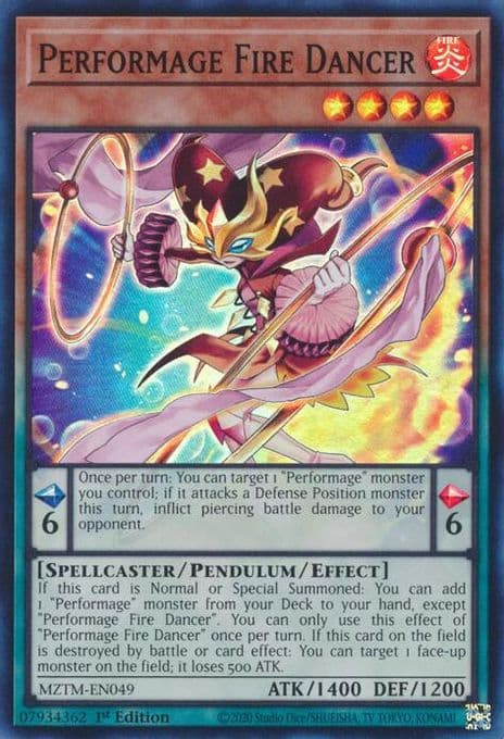 Performage Fire Dancer