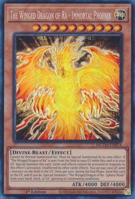 The Winged Dragon of Ra - Immortal Phoenix (CR)