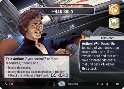Han Solo - Never Tell Me the Odds (Showcase)