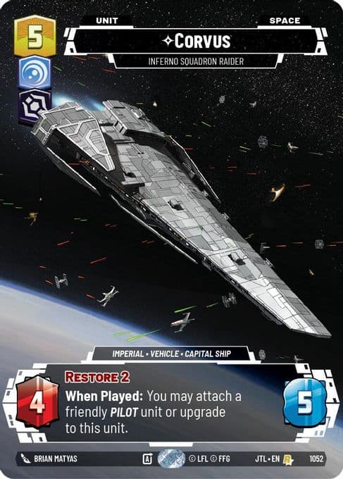 Corvus - Inferno Squadron Raider (Prestige Foil)