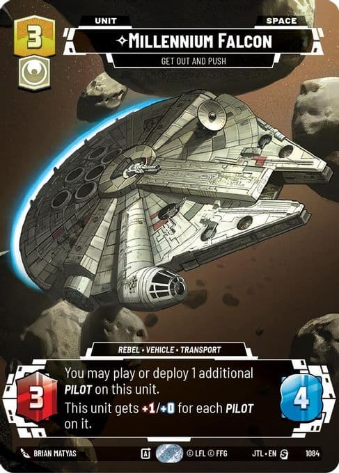 Millennium Falcon - Get Out And Push (Prestige Foil)
