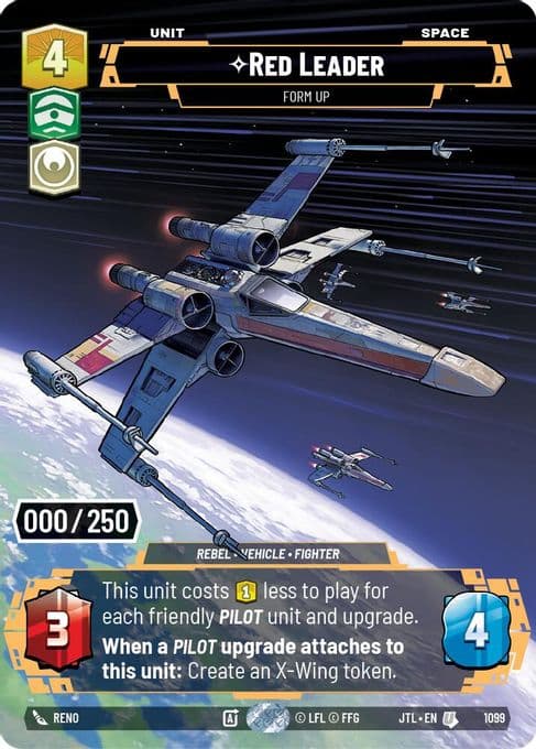 Red Leader - Form Up (Serialized)