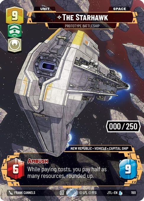The Starhawk - Prototype Battleship (Serialized)