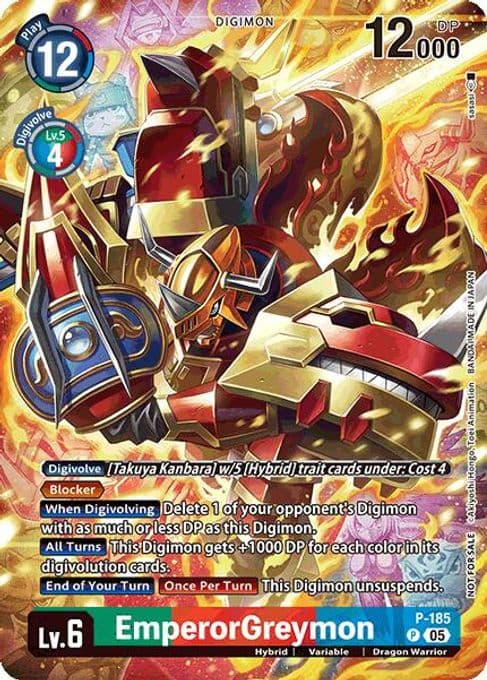 EmperorGreymon (BT-21: Illustration Celebration Pack)