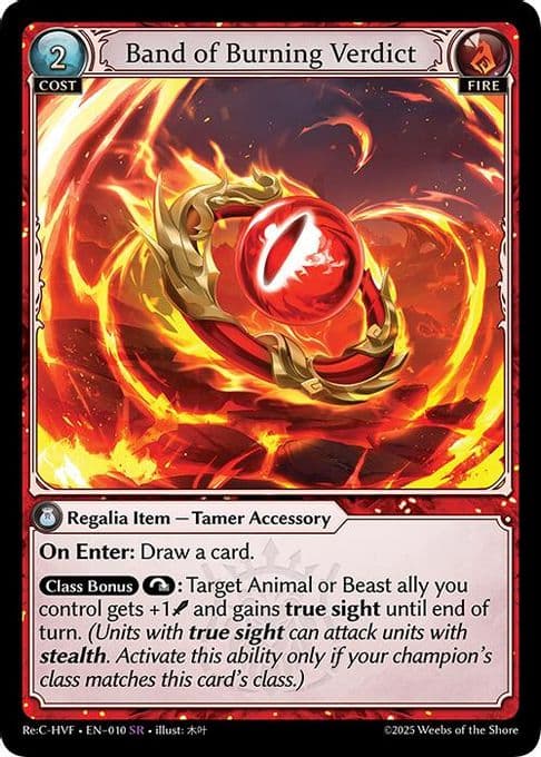 Band of Burning Verdict