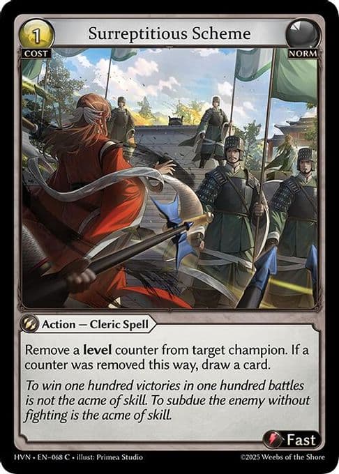 Surreptitious Scheme