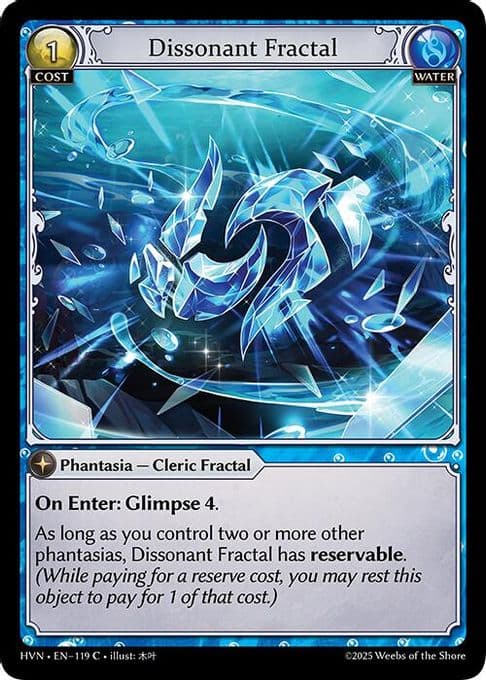 Dissonant Fractal