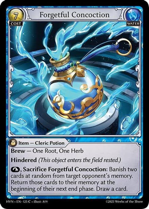 Forgetful Concoction