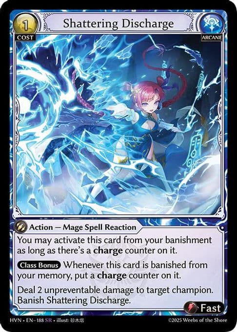 Shattering Discharge