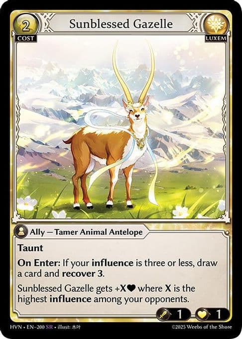 Sunblessed Gazelle