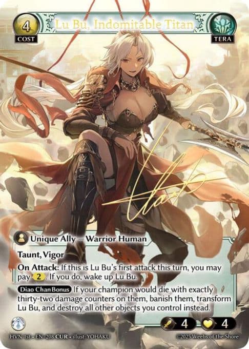 Lu Bu, Indomitable Titan (CUR)