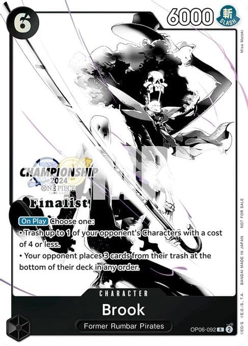 Brook (Championship 2024 Finalist Card Set Vol. 2)