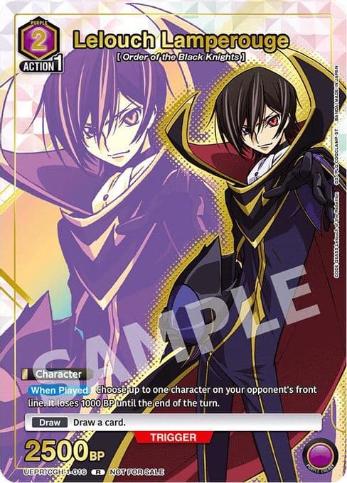 Lelouch Lamperouge (016) (Gold)
