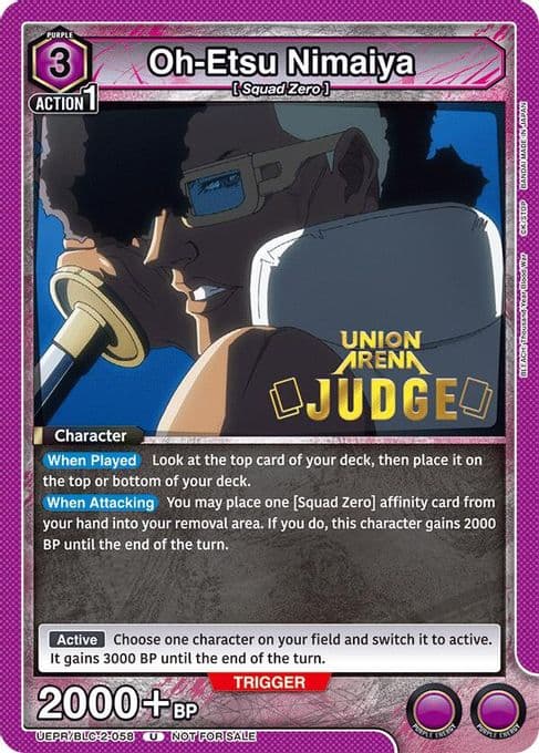 Oh-Etsu Nimaiya (Judge Pack)