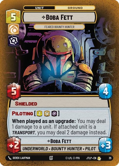 Boba Fett - Feared Bounty Hunter (Foil)