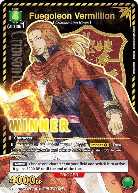 Fuegoleon Vermillion (Winner)