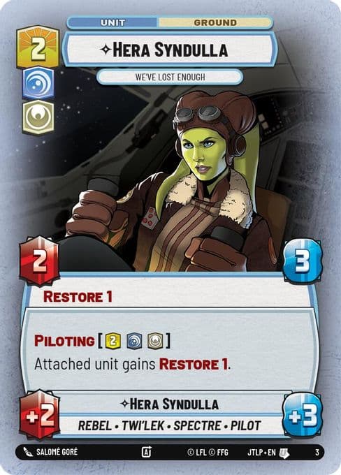 Hera Syndulla - We've Lost Enough
