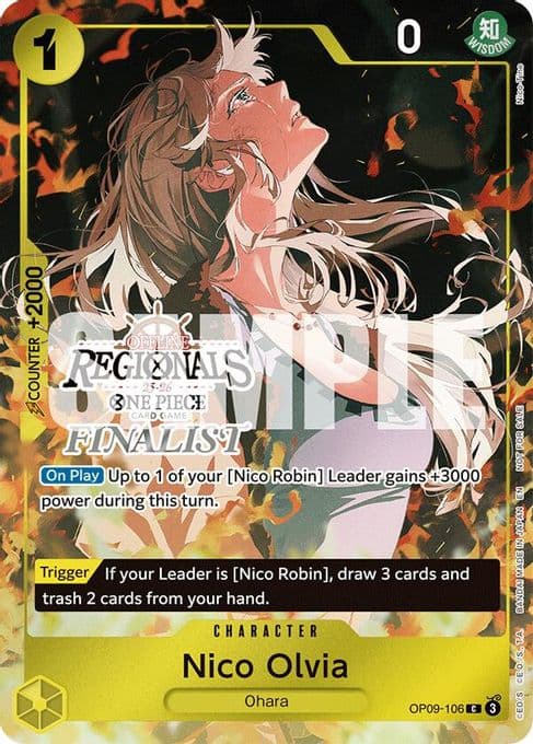Nico Olvia (Offline Regional Finalist Card Set 2025 Vol.1)