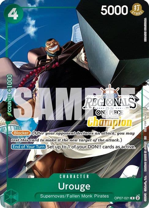 Urouge (Online Regional Champion Card Set 2025 Vol.1)