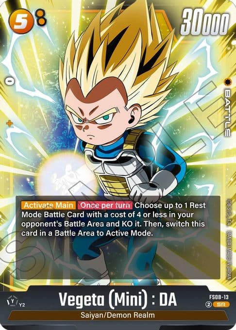 Vegeta (Mini) : DA - FS08-13