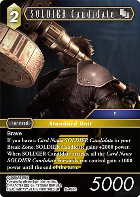 SOLDIER Candidate (25-063C)