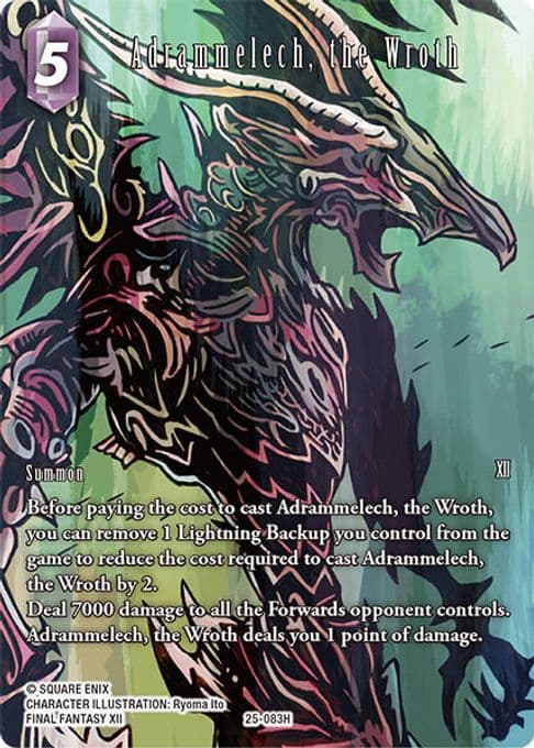 Adrammelech, the Wroth (Full Art)