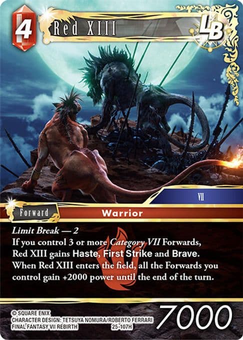 Red XIII LB