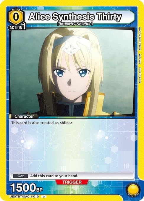 Alice Synthesis Thirty (010) (Box Topper Foil)