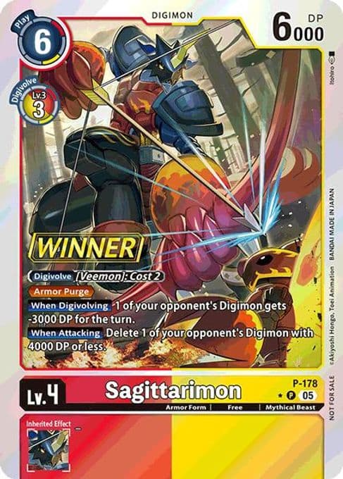Sagittarimon (Store Tournament 2025 Vol.2 Winner Pack)