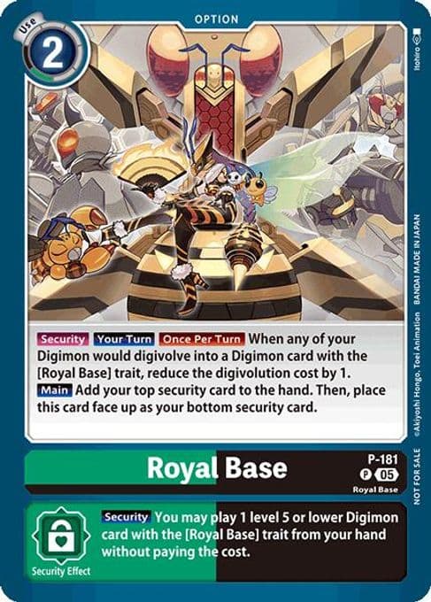 Royal Base (Store Tournament 2025 Vol.2 Participation Pack)