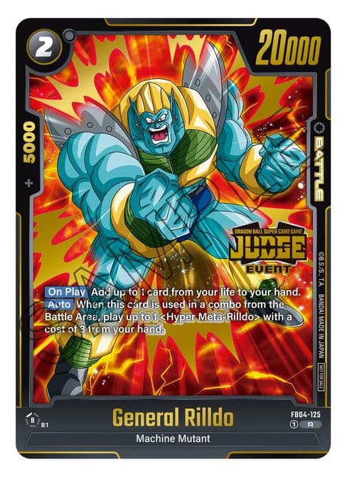 General Rilldo (Judge Pack (Event Judge) 03)