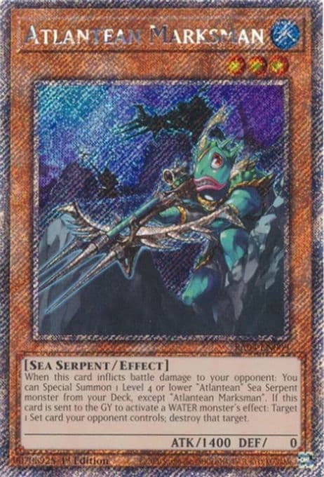 Atlantean Marksman (Platinum Secret Rare)