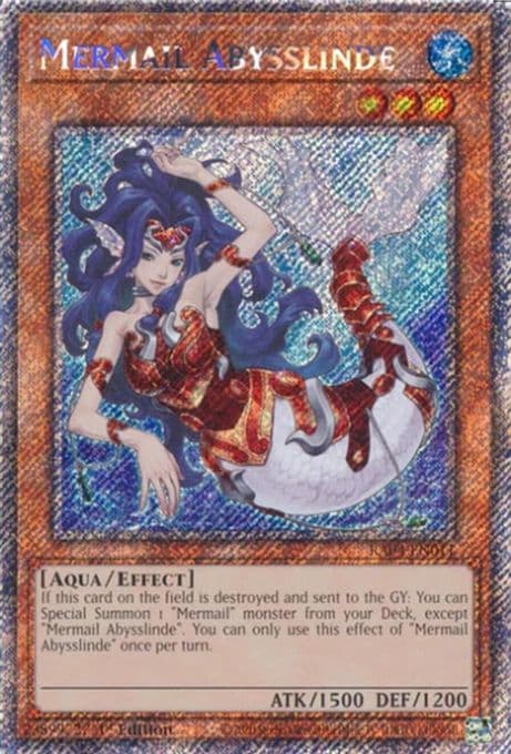 Mermail Abysslinde (Platinum Secret Rare)