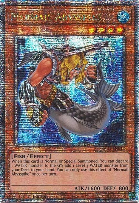Mermail Abysspike (Quarter Century Secret Rare)