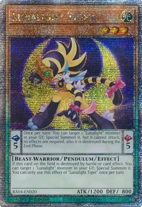 Lunalight Tiger (Quarter Century Secret Rare)