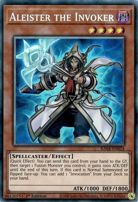 Aleister the Invoker (Alternate Art) (PCR)